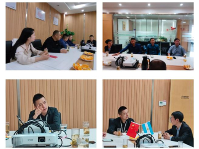 苏州外贸中小企业促进会党支部活动-走访苏州球速体育热敏纸有限公司